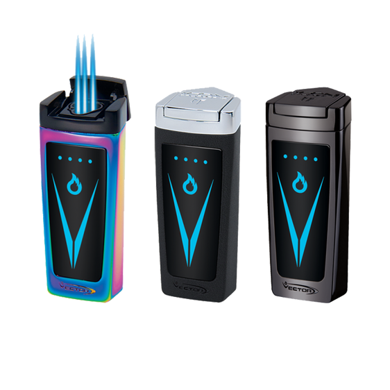 Vector Icon II Electric Triple Flame Torch Lighter Lighter Vector   