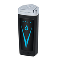 Vector Icon II Electric Triple Flame Torch Lighter Lighter Vector Black Crackle  