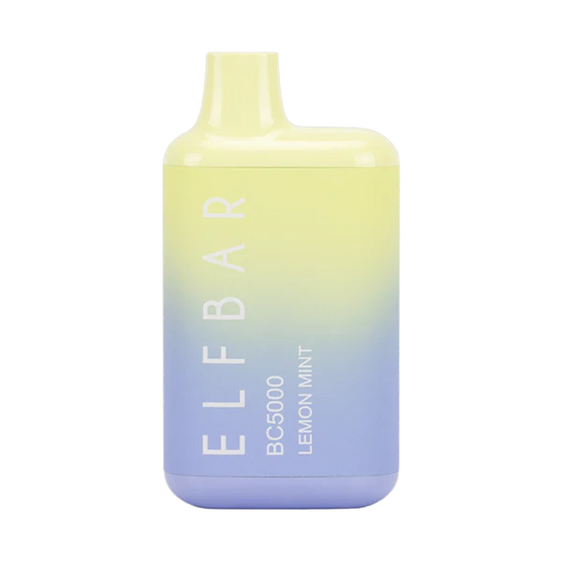 ELFBAR BC5000 - Disposable 13ml 5% Vape Juice ELFBAR Lemon Mint  