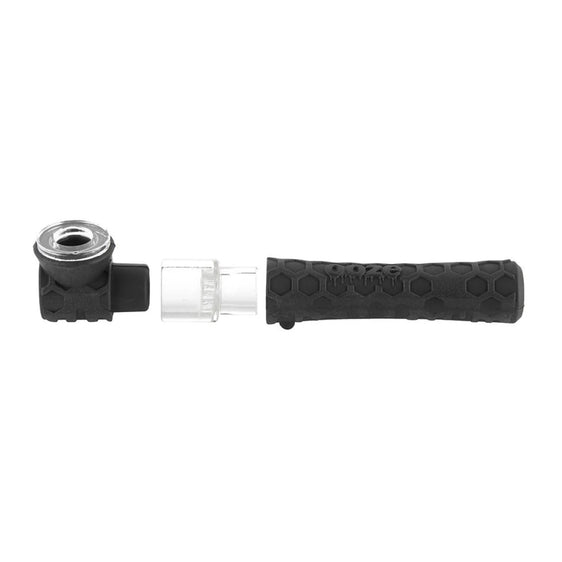 Ooze Hand Pipe - Piper Cannabis Accessories Ooze Black  