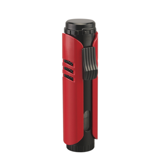 Vector Maxtech Single Flame Torch Lighter Lighter Vector Red Matte  