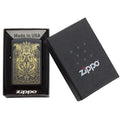 Zippo Lighter - R'lyeh Sea Monster Design Black Matte Zippo Zippo   