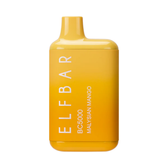 ELFBAR BC5000 - Disposable 13ml 5% Vape Juice ELFBAR Malaysian Mango (Special Edition)  