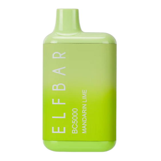 ELFBAR BC5000 - Disposable 13ml 5% Vape Juice ELFBAR Mandarin Lime  