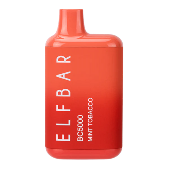 ELFBAR BC5000 - Disposable 13ml 5% Vape Juice ELFBAR Mint Tobacco  