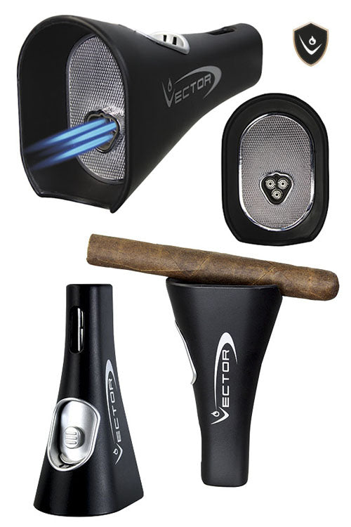 Vector Pyramid Table Top Lighter