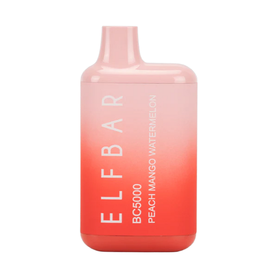 ELFBAR BC5000 - Disposable 13ml 5% Vape Juice ELFBAR Peach Mango Watermelon  