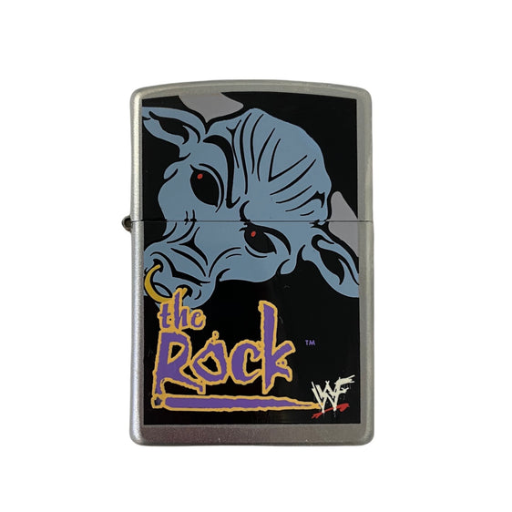 Zippo Lighter - 2000 WWF The Rock Zippo Zippo   