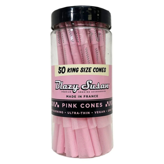 Blazy Susan King Size Pre-Rolled Cones - 50 Count