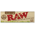 RAW Organic Rolling Papers - 1¼ Cannabis Accessories Raw 6 Pack  