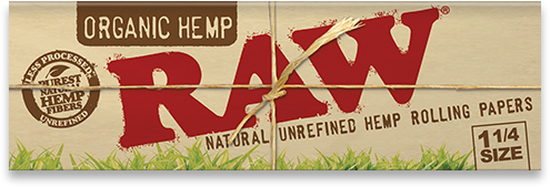 RAW Organic Rolling Papers - 1¼