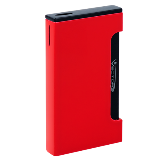 Vector Spade Turbo Single Flame Torch Lighter Lighter Vector Red Lacquer  