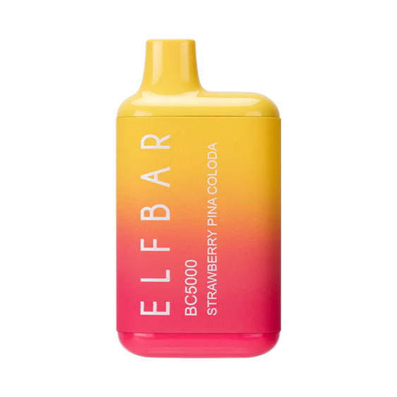 ELFBAR BC5000 - Disposable 13ml 5% Vape Juice ELFBAR Strawberry Pina Colada (Special Edition)  