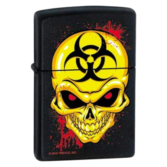 Zippo Lighter - Biohazard Skull