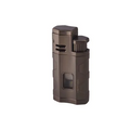 Vertigo Envoy Triple Torch Flame Lighter w/Cigar Punch Lighter Vertigo Gunmetal  