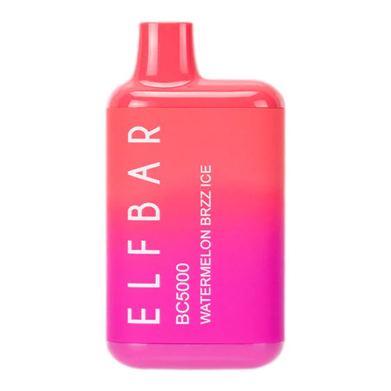 ELFBAR BC5000 - Disposable 13ml 5% Vape Juice ELFBAR Watermelon BRZZ Ice  