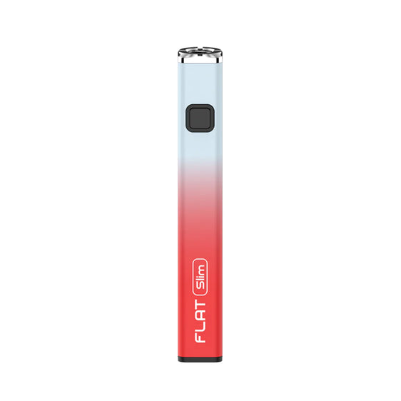 
Yocan Flat Series - 510 Cartridge Battery - Slim Red Teal