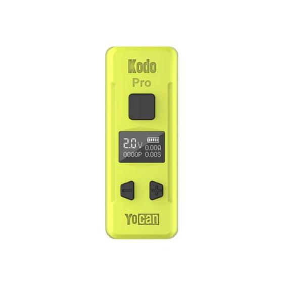 Yocan Kodo Pro - Cartridge Battery Vaporizers Yocan Yellow  