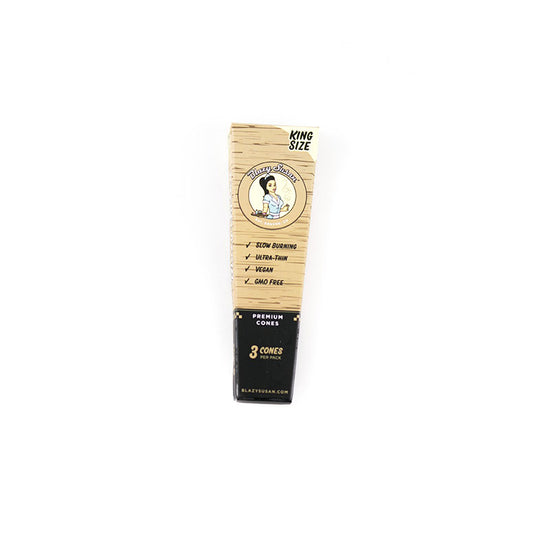 Blazy Susan Unbleached Pre Rolled Cones - King Size