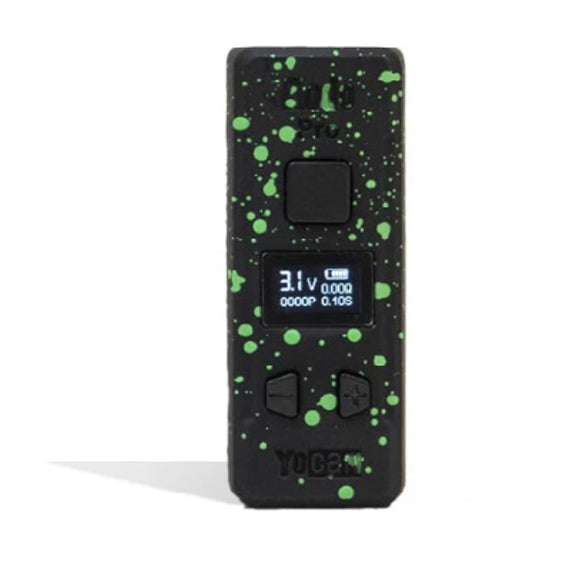 Yocan Kodo Pro - Cartridge Battery Vaporizers Yocan Wulf Mod Black Green Splattered  