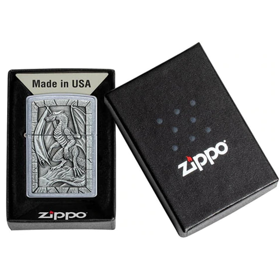 Zippo Lighter - Medieval Dragon Zippo Zippo   
