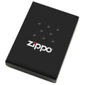 Zippo Lighter - Peace on American Flag Black Matte Zippo Zippo   