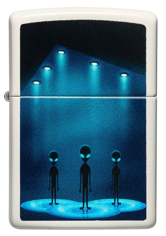 Zippo Lighter - We Come in Peace