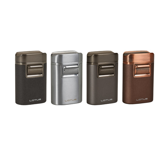 Lotus Brawn Quadruple Table Top Torch Lighter