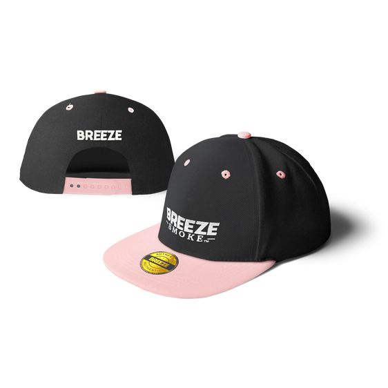 Breeze Smoke Two-Tone Snapback Hat Merchandise Breeze Smoke   