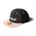 Breeze Smoke Two-Tone Snapback Hat Merchandise Breeze Smoke Black & Light Pink  