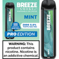 Breeze Pro Disposable Pod Vape Flavor - Mint