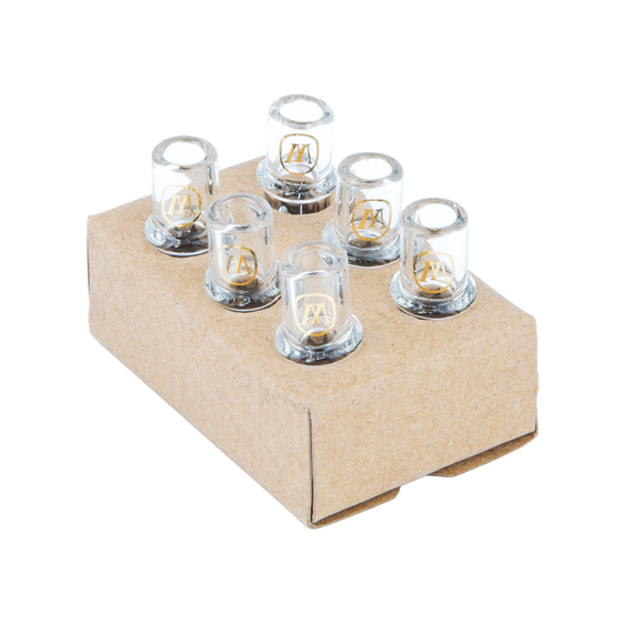 6 Pack Marley Natural Inside Glass Filters - 7mm Cannabis Accessories Marley Natural   