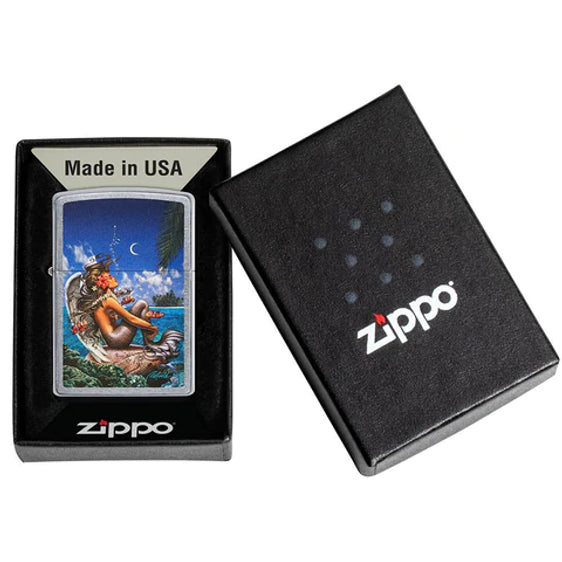 
Zippo Lighter - Rick Rietveld Mermaid
