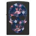 
Zippo Lighter - Flamingo Skull