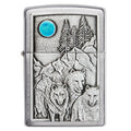 Zippo Lighter - Emblem Wolf Pack Zippo Zippo   
