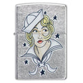 
Zippo Lighter - Sailor Girl Tattoo