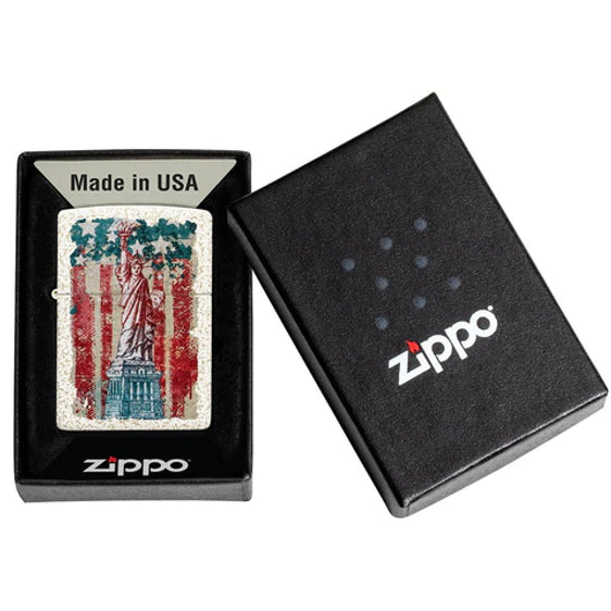 Zippo Lighter - Distorted Statue Of Liberty Zippo Zippo   