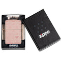 Zippo Lighter - Treat Your Sweet - Heart Zippo Zippo   