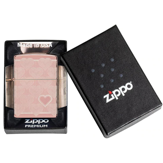 Zippo Lighter - Treat Your Sweet - Heart Zippo Zippo   