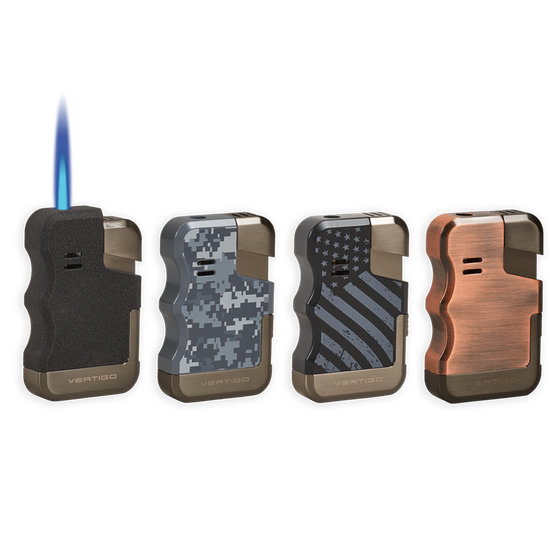 Vertigo Gator Single Torch Flame Lighter