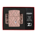 
Zippo Lighter - Geometric Diamond Pattern