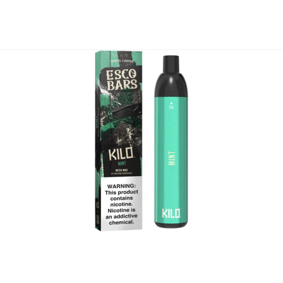 Kilo Esco Bars 4000 Puff Mesh - Disposable Pod Vape Vape Juice Esco Bars Mint  