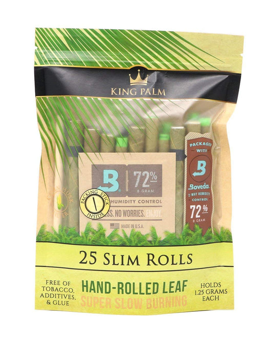 King Palm 25 Slim Rolls (25 Pack)