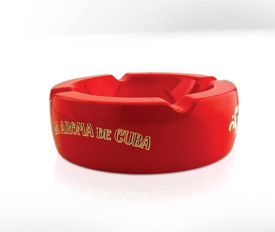 La Aroma De Cuba Ashtray - Red