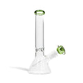 
Thick Beaker Water Pipe With Ice Pinch and Color Bowl 10 Inch
