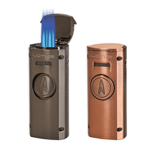 Lotus Minister Quad Flame Table Top Torch Lighter