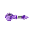 Ooze Bowser Silicone Glass Pipe Cannabis Accessories Ooze Purples  
