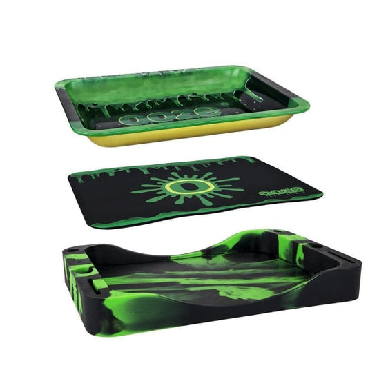 Ooze Dab Depot Tray 3 in 1 Bundle Cannabis Accessories Ooze   
