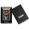 Zippo Lighter - Skull King Zippo Zippo   