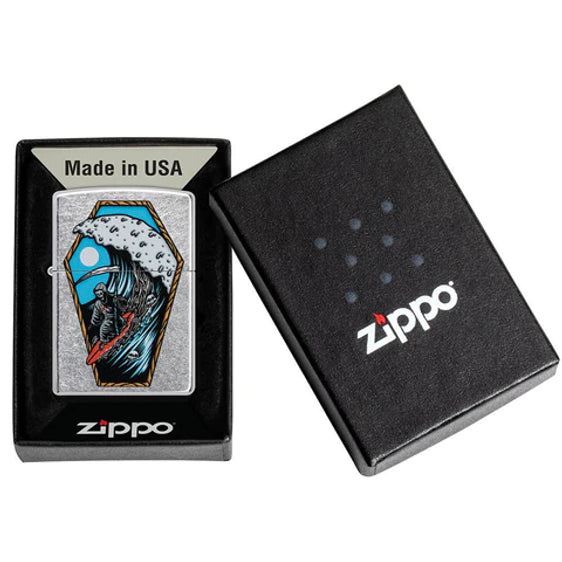 Zippo Lighter - Reaper Surfer Zippo Zippo   